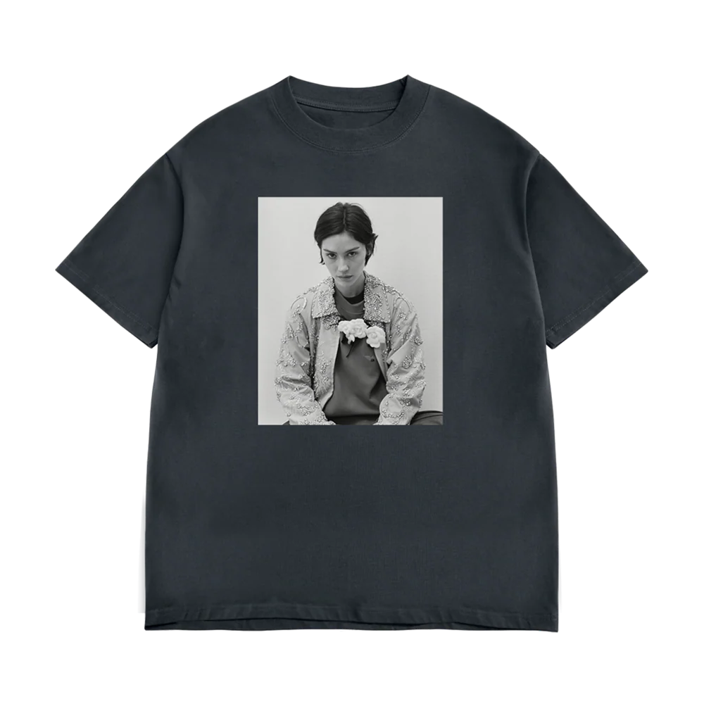 Daughter from Hell Photo G.A Washed Black T-Shirt