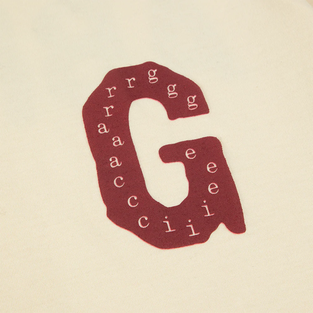 G Abrams Maroon Ringer Unisex T-Shirt - Image 3