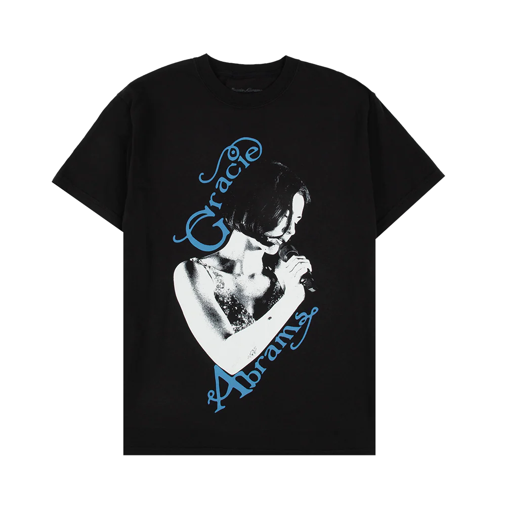 Gracie Black Silhouette Popup T-Shirt