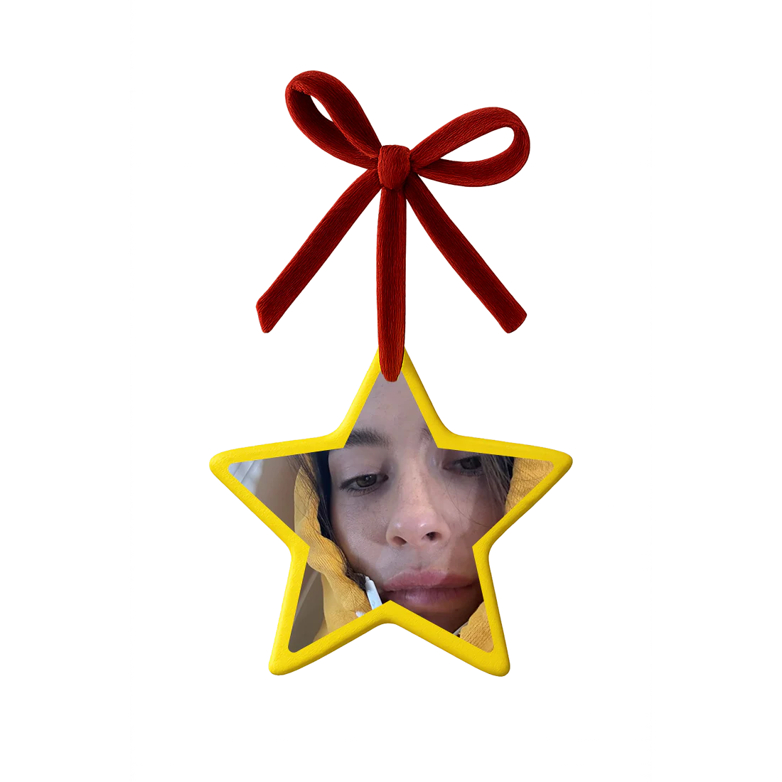 I Love You, I’m Sorry Ceramic Star Ornament