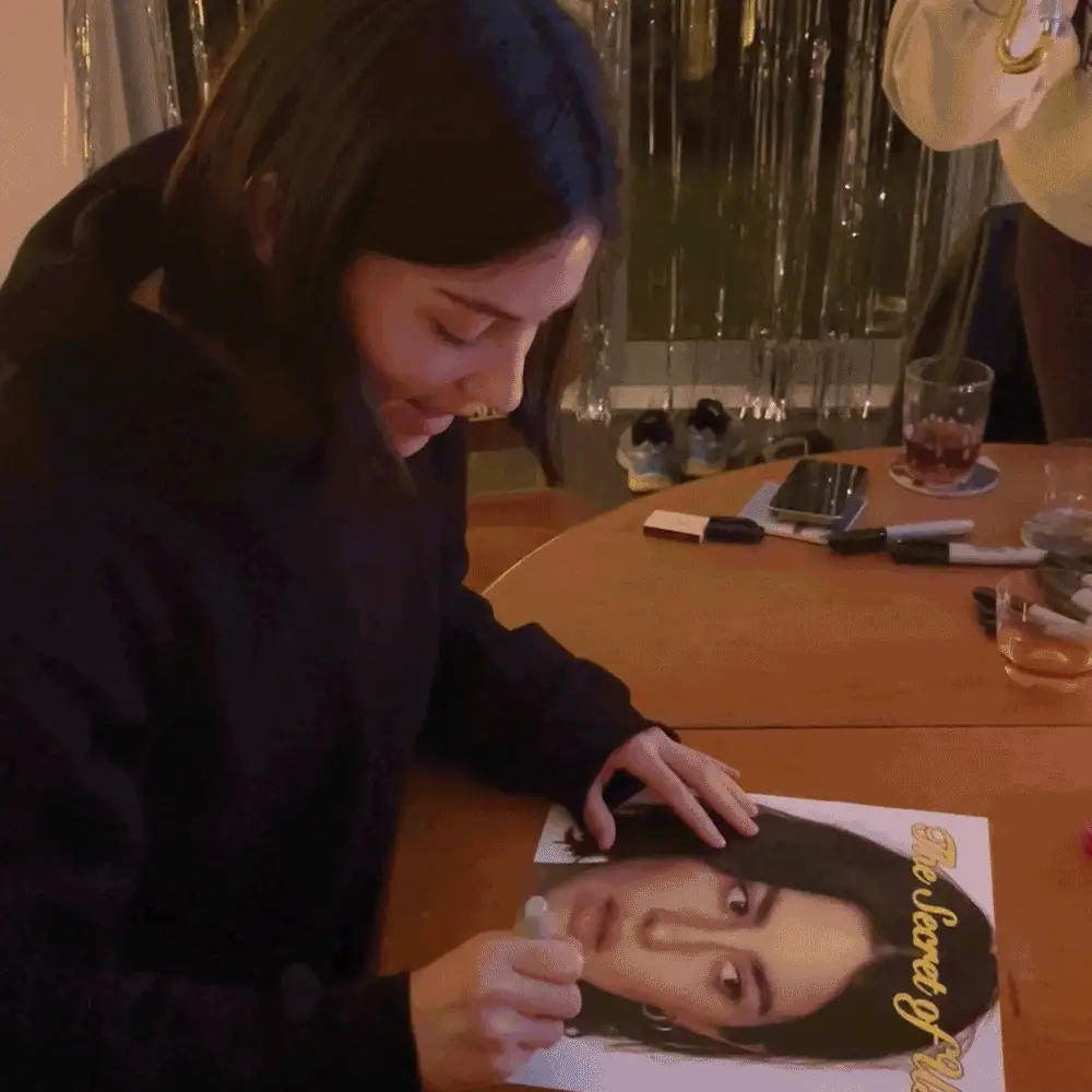 The Secret of Us - Exclusive Signed Purple Vinyl - Image 4