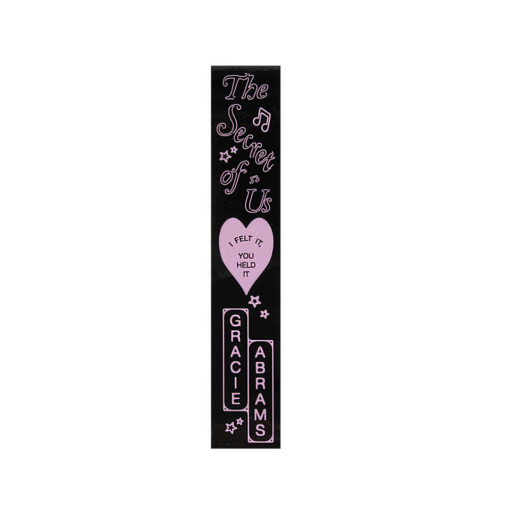The Secret of Us Heart Bookmark