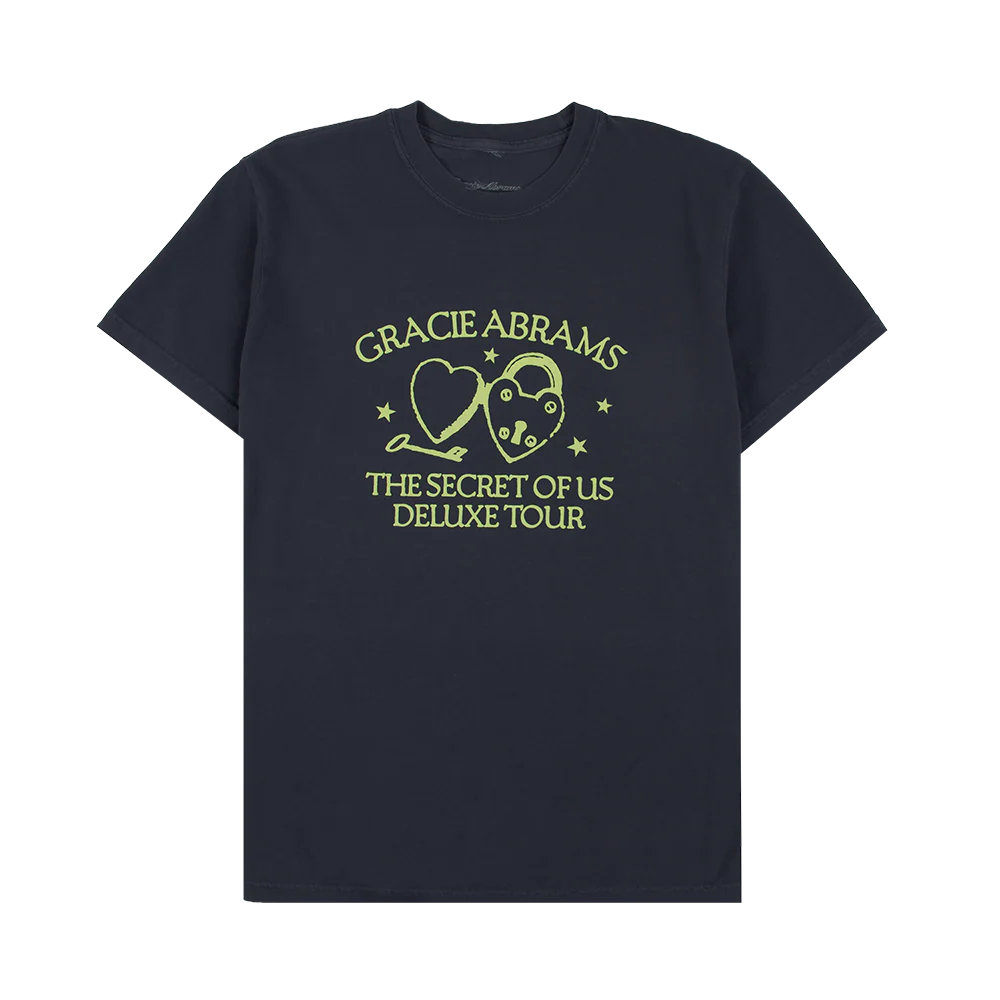 The Secret of Us Navy Locket T-Shirt